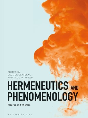 cover image of Hermeneutics and Phenomenology